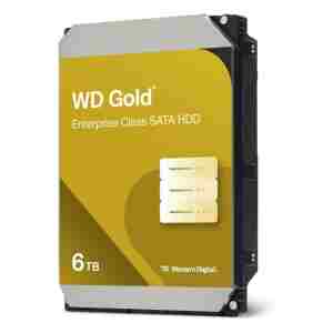 WD 6TB Gold 3,5 SATA 6Gb/s 7200rpm 256MB HDD disk