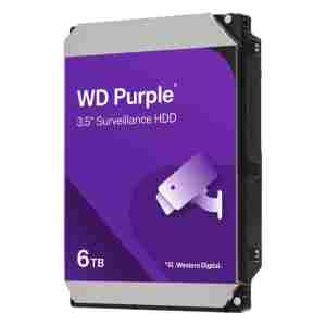 WD 6TB Purple 3,5 SATA 6Gb/s 5640rpm 256MB HDD disk