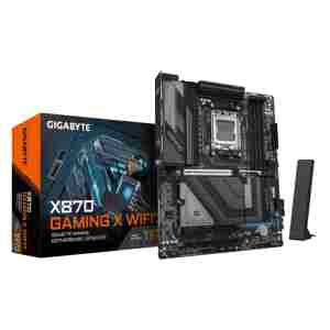 GIGABYTE X870 GAMING X WIFI7, DDR5, SATA3, USB4, DP, 2.5GbE, WiFi 7, AM5 ATX