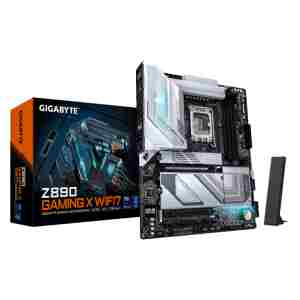 GIGABYTE Z890 GAMING X WIFI7, DDR5, SATA3, USB4, DP, 2.5GbE, WIFI 7, LGA1851 ATX