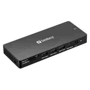 Sandberg USB-C 13 v 1 DockingStation Pro priklopna postaja
