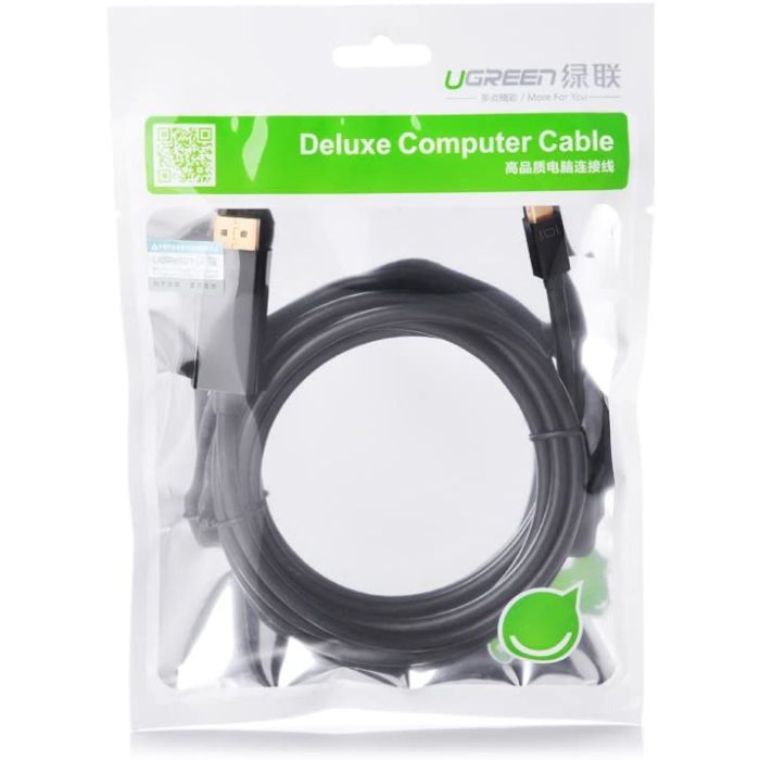 Ugreen kabel Mini DP na HDMI 4K 1,5m - polybag - slika 2
