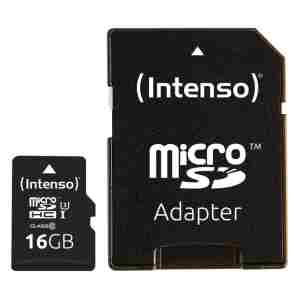 Intenso 16GB microSDXC UHS-I Class 10 Pro 90MB/s spominska kartica