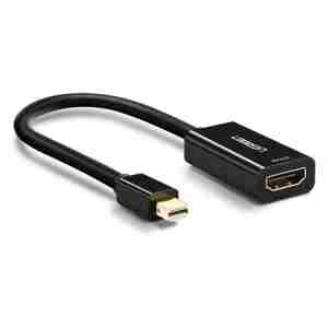 Ugreen Mini DisplayPort na HDMI (Ž) 4K adapter črn - box