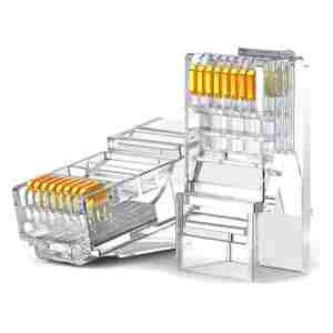 Ugreen RJ45 mrežni konektor Cat6 (paket 10kosov)