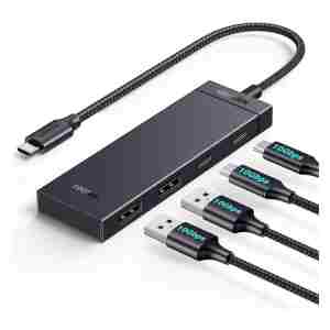 Ugreen USB-C Hub 10Gbps z 2x USB-C 3.2 in 2x USB 3.2