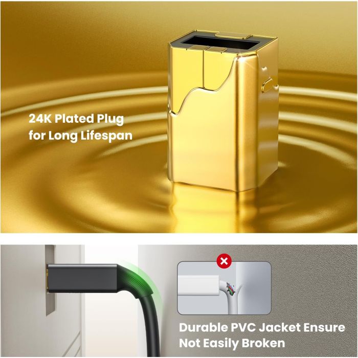 Ugreen tiskalniški kabel USB 2.0 - USB A v USB B, 5M - slika 5