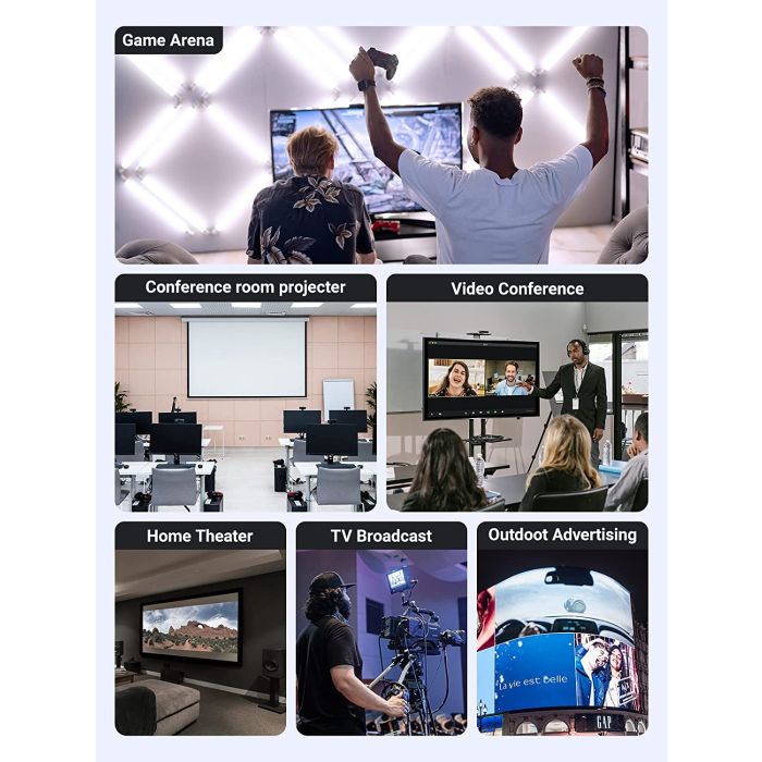 Ugreen 8K HDMI kabel 2.1 8K@60Hz 4K@120Hz, 3M - polybag - slika 4