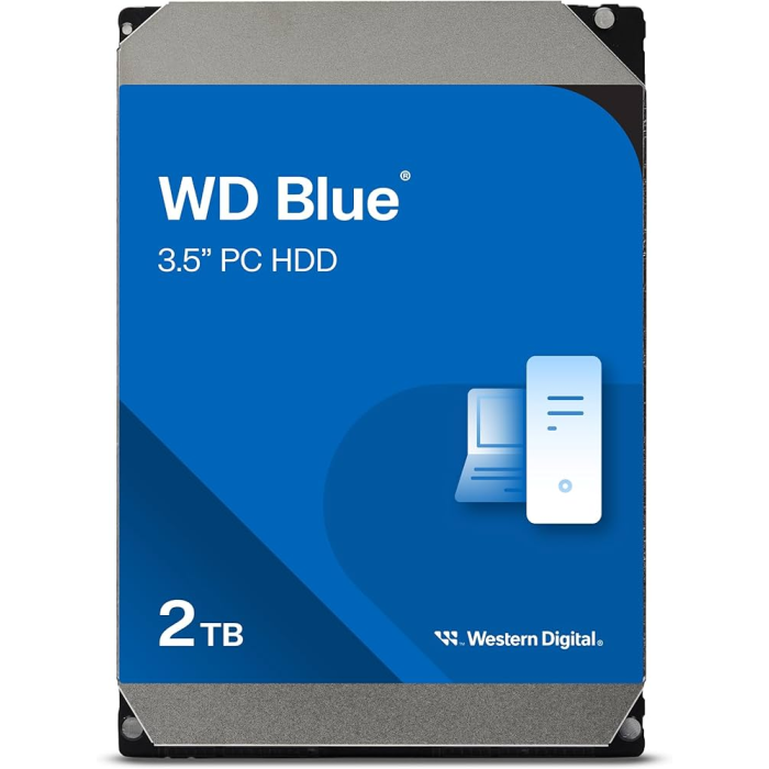 WD 2TB Blue 3,5 SATA 6Gb/s 7200rpm 256MB HDD disk - slika 3