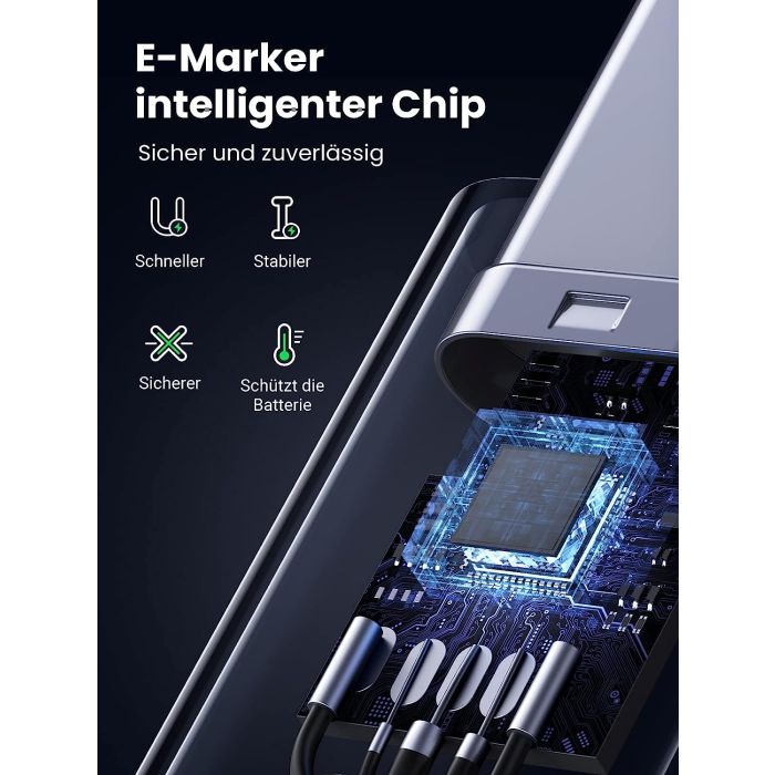 UGREEN 240W USB-C v USB-C polnilni kabel, 2M - slika 5