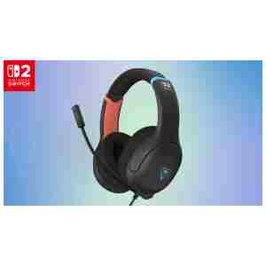 TURTLE BEACH NINTENDO SWITCH 2 AIRLITE FIT ŽIČNE SLUŠALKE OGLJENO-ČRNE BARVE