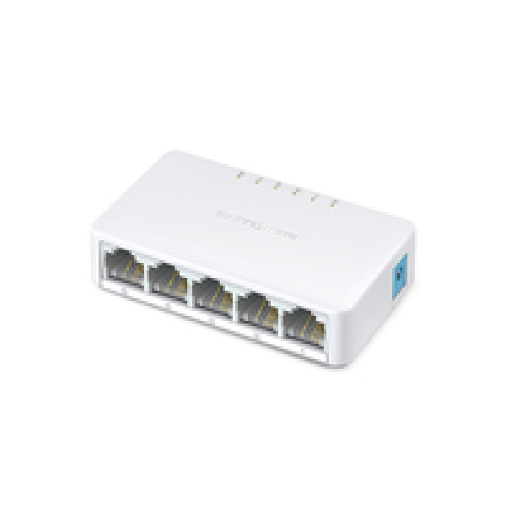 STIKALO 5-PORT MERCUSYS 10/100 (MS105) - slika 2