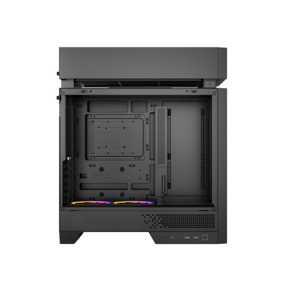 Ohišje Deepcool CL660 MidiATX - črna ARGB - slika 4