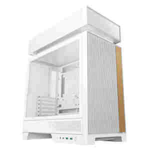 Ohišje Deepcool CL600-WH MidiATX - bel ARGB