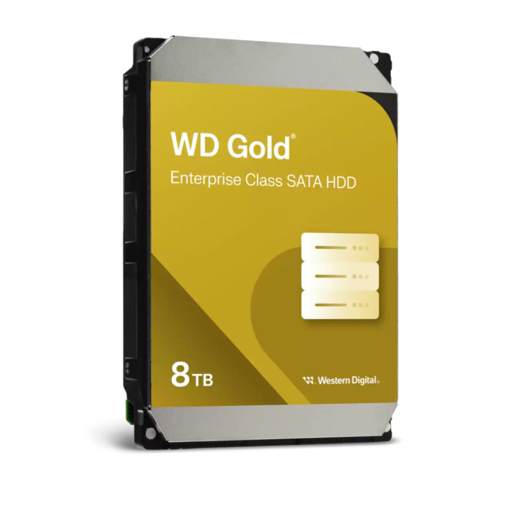 Trdi disk 3,5" (88,9mm) 8TB SATA-6GB/s WD Gold 7.200 vrljajev 256MB (WD8005FRYZ)