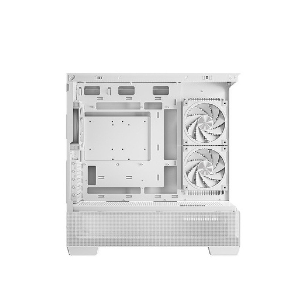 Ohišje Deepcool CG380 3F MidiATX - bel RGB - slika 4