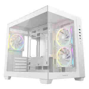 Ohišje Deepcool CG330 3F WH microATX - bel RGB