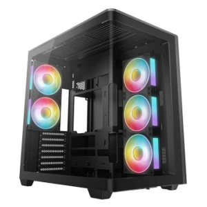 Ohišje Deepcool CG590U 5F MidiATX - črna ARGB