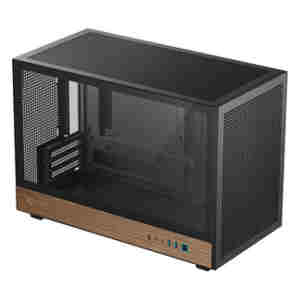 Ohišje Deepcool CH260 WOOD microATX - črna