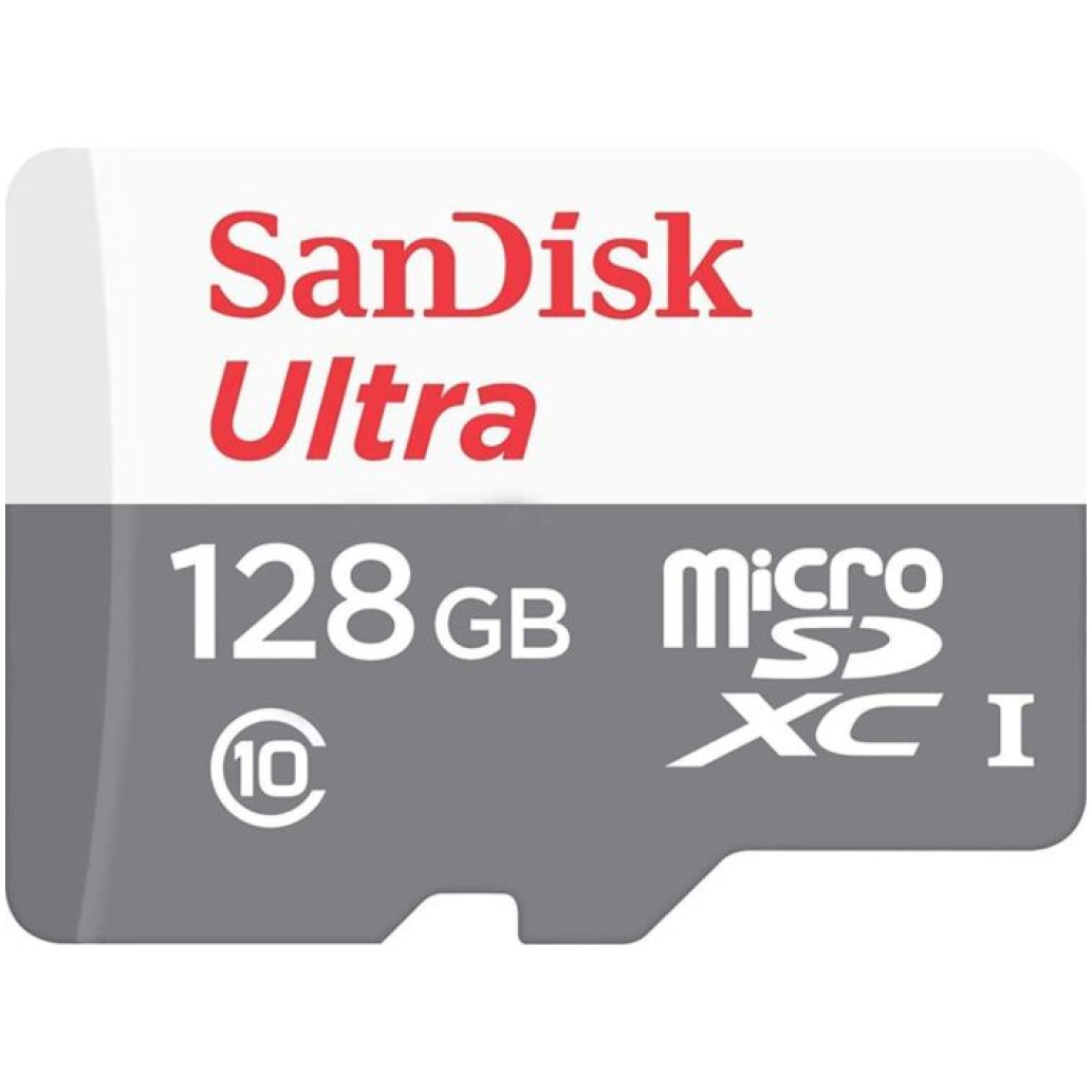 Spominska kartica microSDXC 128GB Sandisk Ultra 100MB/s/UHS-I (SDSQUNR-128G-GN3MN)