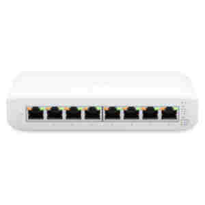 STIKALO 8-PORT Ubiquiti Lite 8 PoE 10/100/1000 PoE 4x PoE+ 52W (USW-LITE-8-POE-EU)