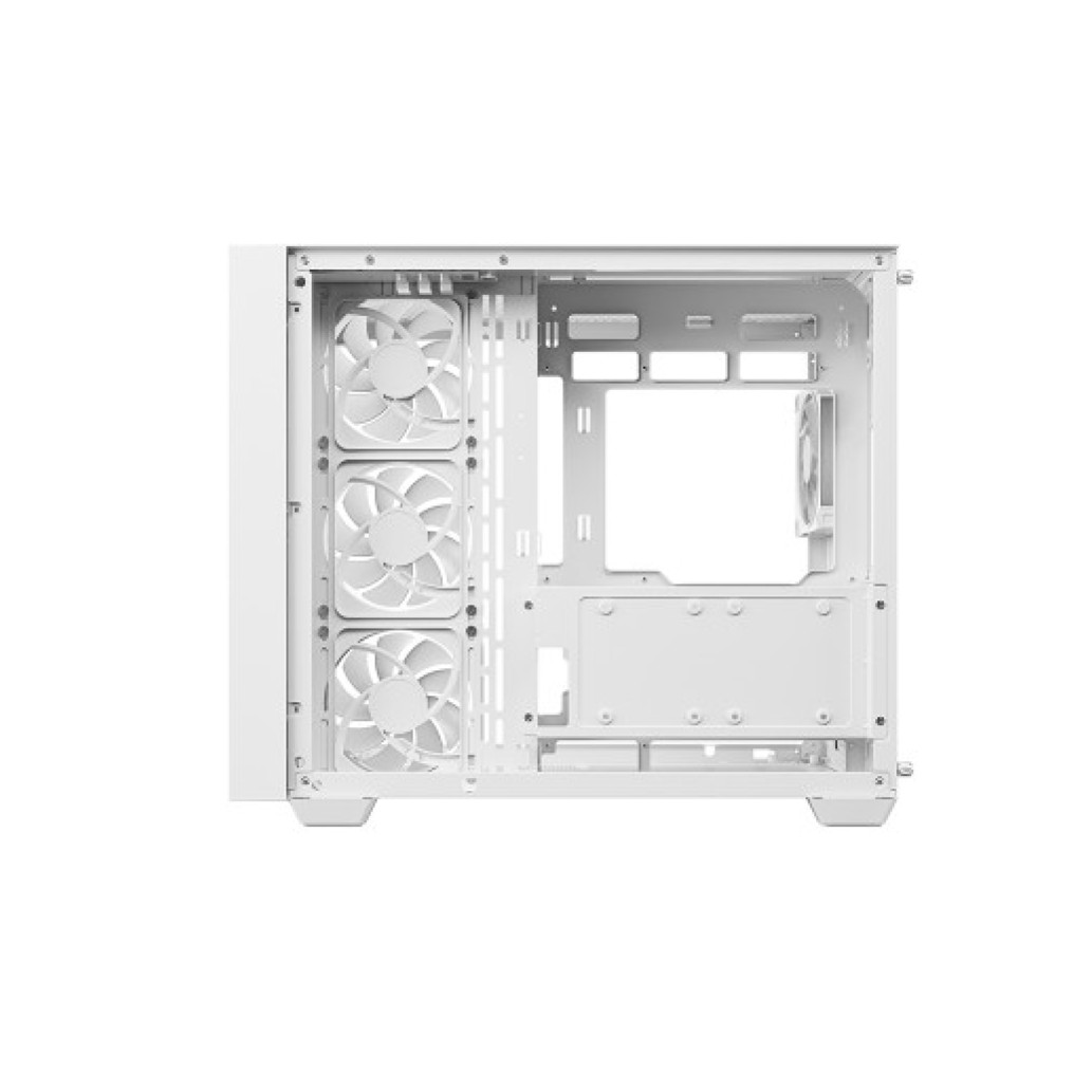 Ohišje Deepcool CG530U 4F WH MidiATX - bel ARGB - slika 4