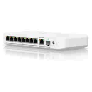 STIKALO 8-PORT + 1x SFP/RJ45 10GbE Ubiquiti UniFi 2,5Gbp/ PoE 196W (USW-FLEX-2.5G-8-POE)