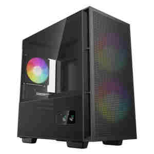 Ohišje Deepcool CH360 DIGITAL microATX - črna ARGB