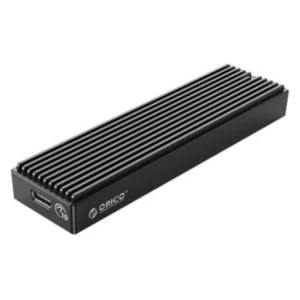 Ohišje za SSD disk M.2 v USB-C PCIe NVMe USB 3.1 Gen2 Type-C aluminij ORICO (M2PV-C3-BK-BP)