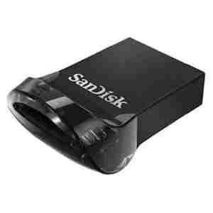 Spominski ključek 256GB USB 3.2 Sandisk Ultra FIT 400MB/s plastičen brez pokrovčka micro črn (SDCZ430-256G-G46)