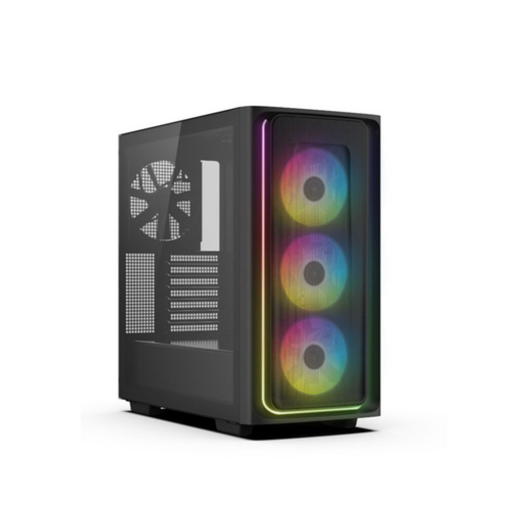 Ohišje Deepcool CG540 MESH MidiATX - črna ARGB