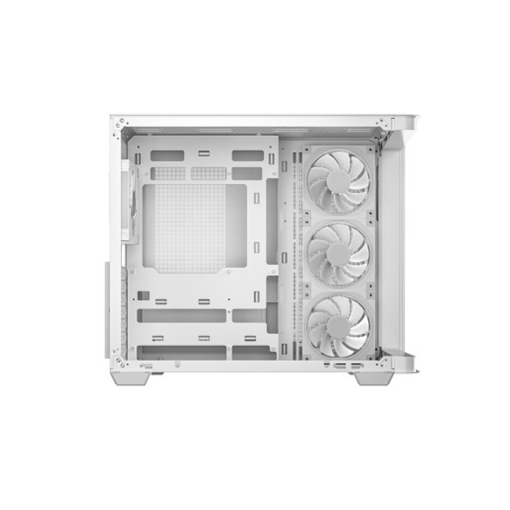 Ohišje Deepcool CG530U 4F WH MidiATX - bel ARGB - slika 3