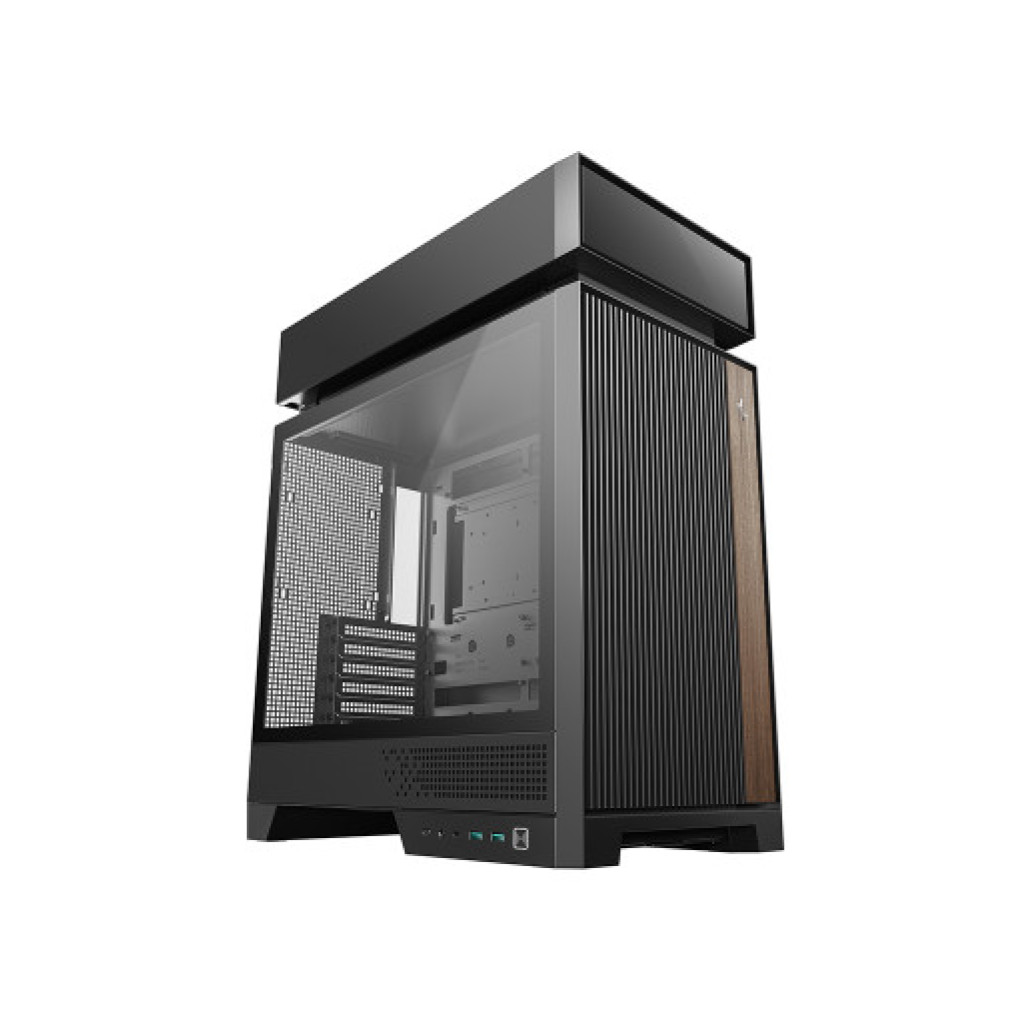 Ohišje Deepcool CL660 MidiATX - črna ARGB