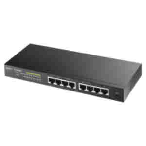 STIKALO 8-PORT ZYXEL 100/1000 PoE+ Smart Managed (GS1900-8HP-EU0103F)