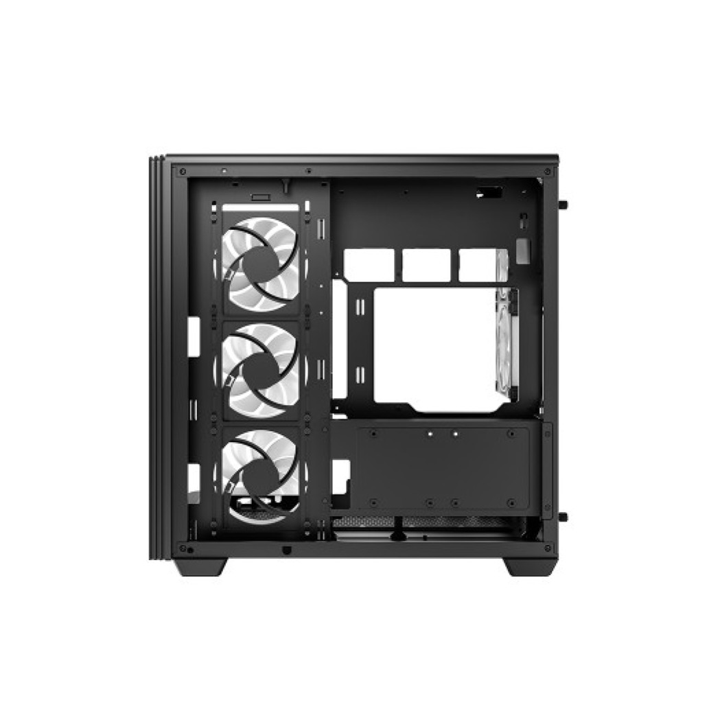 Ohišje Deepcool CG590U 5F MidiATX - črna ARGB - slika 4