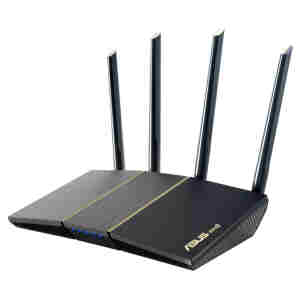 Usmerjevalnik brezžični Asus RT-AX57 AX3000 WiFi6 802.11ax AX3000 3000Mbit/s MESH 4xLAN+WAN 4x antena (90IG06Z0-MO3C00)