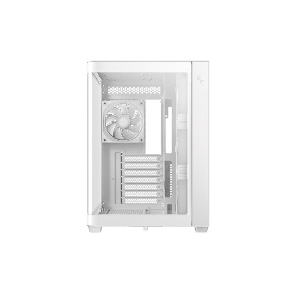 Ohišje Deepcool CG530U 4F WH MidiATX - bel ARGB - slika 2