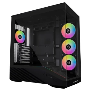 Ohišje Lian-Li Vector V100 MidiATX - črna RGB