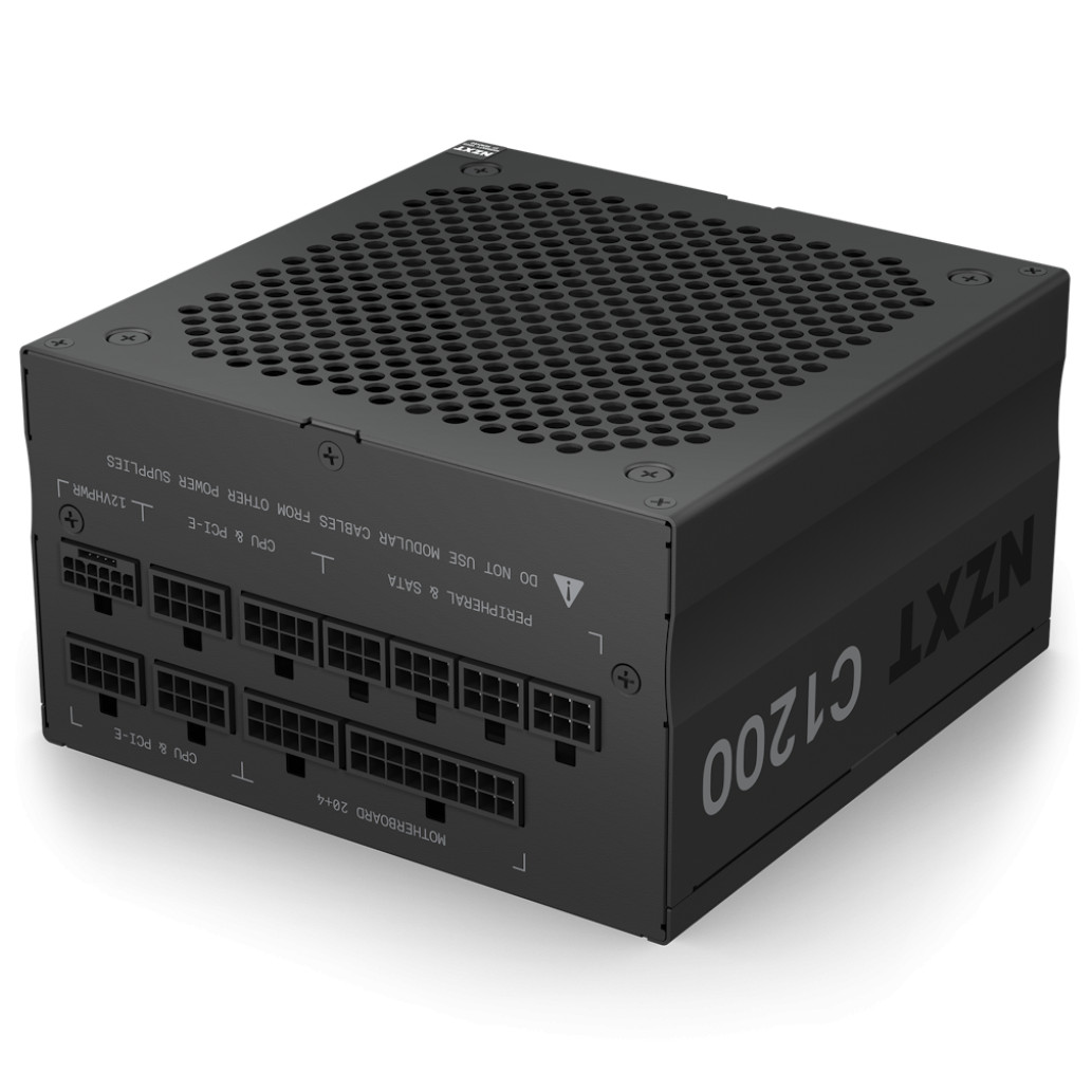 Napajalnik - 1200W NZXT C1200 Gold (2023) 80Plus Gold 90,5% ATX 3.1 (Gen5) črna (PA-2G1BB-EU) - slika 2