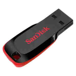 Spominski ključek 128GB USB2.0 Sandisk Cruzer Blade 128-bit AES (SDCZ50-128G-B35)
