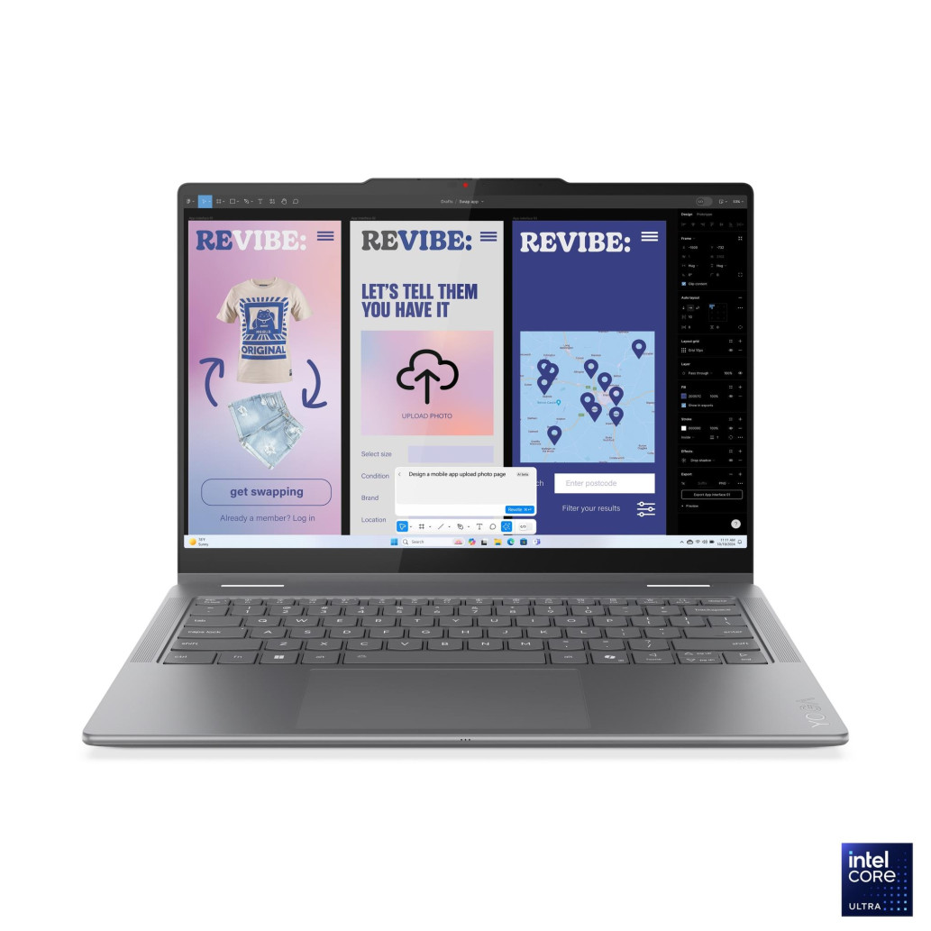 Lenovo 35,5 cm (14,0") Yoga 7 2-in-1 1920x1200 OLED na dotik 400nit Ultra 5-226V