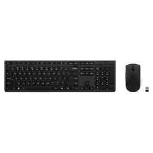 Tipkovnica in miš Lenovo brezžična + Bluetooth Professional Rechargeable Combo SLO črna (4X31R64352)