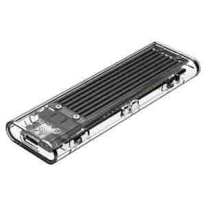 Ohišje za SSD disk M.2 v USB-C PCIe NVMe USB 3.1 Gen2 Type-C Orico - črn (TCM2-C3-BK-BP)