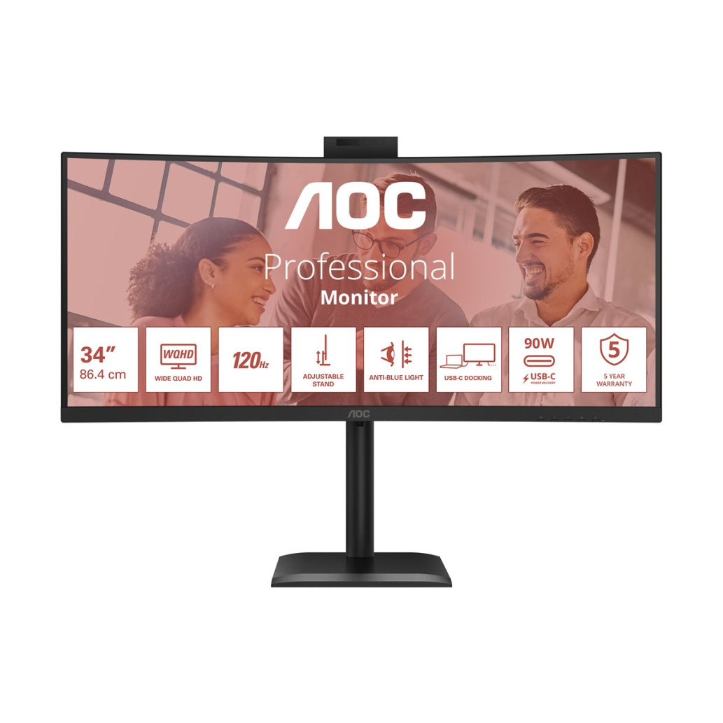 AOC 86,4 cm (34,0") CU34E4CW 3440x1440 Curved konferenca