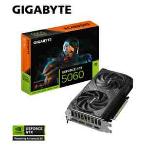 Grafična kartica GIGABYTE GeForce RTX 5060 Windforce MAX OC 8G, 8GB GDDR7, PCI-E 5.0