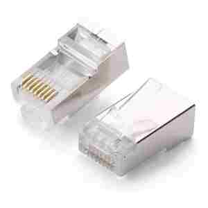 Ugreen RJ45 mrežni konektor Cat6 (paket 10kosov) - polybag