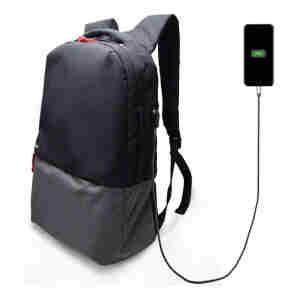 Nahrbtnik za prenosnik 17.3'', USB vhod, črn, Ewent EW2529