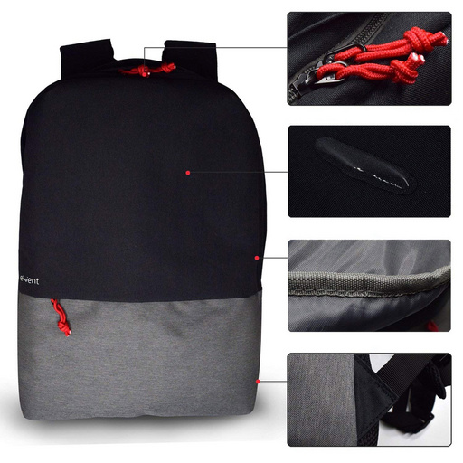 Nahrbtnik za prenosnik 17.3'', USB vhod, črn, Ewent EW2529 - slika 5