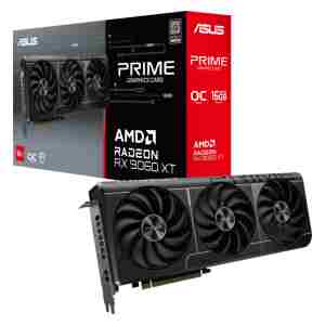 ASUS grafična kartica Prime Radeon RX 9060 XT OC, 16GB GDDR6, PCI-E 5.0 PRIME-RX9060XT-O16G