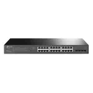 TP-LINK JetStream TL-SG2428P 26-Port Gigabit PoE+ Smart Switch × 4 SFP slot